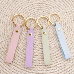 Llavero cuero sintético